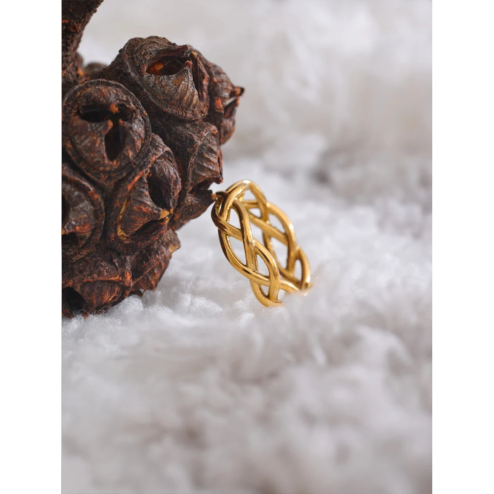 Vintage Woven Finger Ring