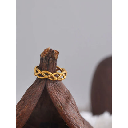 Vintage Woven Finger Ring