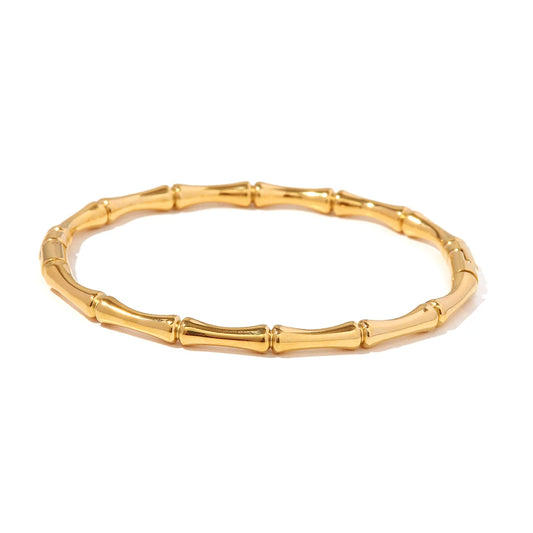 Gold Bamboo Bangle