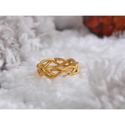 Vintage Woven Finger Ring